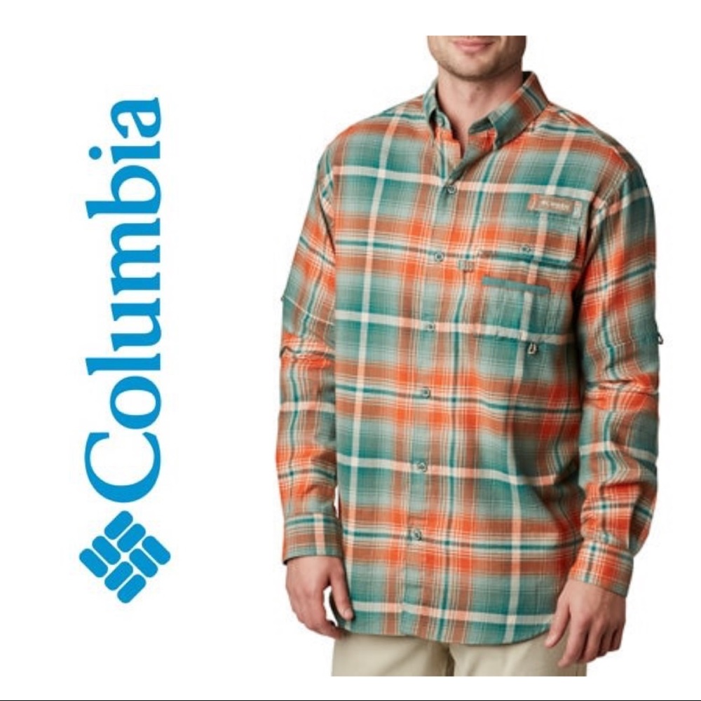 NWT! Columbia Sharptail Flannel Long Sleeve Shirt